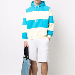 100% coton pull à capuche d'hiver pour hommes mode décontracté avec motif solide pull vierge personnalisable du fabricant - Product Image 2