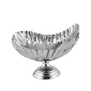 Bol de style unique avec finition nickel brillant, vaisselle pour la maison et l'hôtel, ustensiles de service de table, bols à soupe de luxe, centre de table - Product Image 3