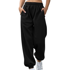 Lâche et Baggy surdimensionné femmes survêtement pantalons de survêtement dames pantalons de sport mode Cargo pantalon femmes Pakistan fabriqué - Product Image 5