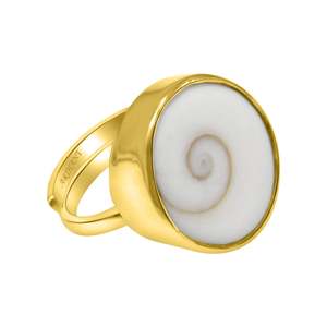 NOVAMART Fine ARIHANT GEMS & JEWELS Natural Certified Gomti Chakra <b>Adjustable</b> <b>Ring</b> Astrological Gemstone Crystal <b>Rings</b> Product L - Product Image 2