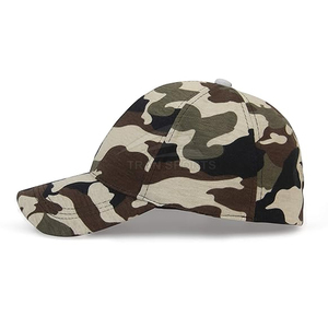 Gorras de béisbol ajustadas informales con logotipo personalizado de alta calidad, patrón impreso a la moda, tela impermeable transpirable, sombrero de 5 paneles - Product Image 4