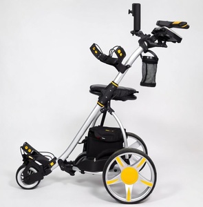 Chariot de golf électrique télécommandé professionnel – Série Elite, chariot de golf motorisé à double moteur, kit chariot de suivi alimenté par batterie - Product Image 3