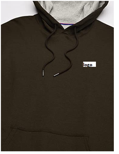 Men's Power Blend Fleece Hoodie Logo 50% Cotton 50% Polyester Imported Pull on Closure <b>Machine</b> Wash Sourcing From Bangladesh - Product Image 5