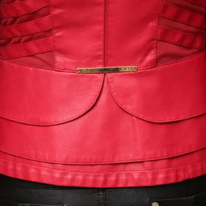 Blouson aviateur femme en cuir marron de haute qualité pour la course de moto en plein air véritable toile respirante caractéristiques de protection - Product Image 6