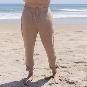 Pantalones Deportivos de Felpa Francesa para Hombre, 100% Algodón Orgánico de Lujo, Preencogido, Certificado GOTS, Ajuste Cónico Cómodo de Primera Calidad - Product Image 4