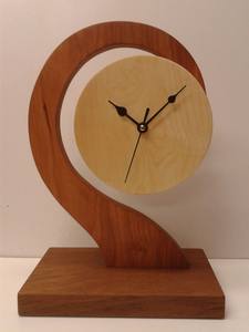 นาฬิกาแขวนผนังไม้ตามสั่งสำหรับตกแต่งบ้านหรูหราตัวเรือนไม้ไผ่ทันสมัยมีกุหลาบธรรมชาติสำหรับงานแต่งงานในโอกาสต่างๆ - Product Image 2