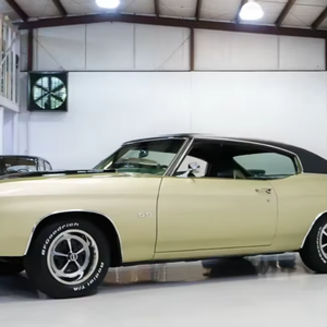 1971 Chevrolet Chevelle SS thể thao Coupe nguyên sơ điều kiện mới tay công cụ trái chỉ đạo tối nội thất Turbo lai AWD R16 da - Product Image 1