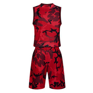 Vêtements de sports de plein air Uniforme de basket-ball en polyester 100% de haute qualité Poids léger Meilleure conception Uniforme de basket-ball - Product Image 3