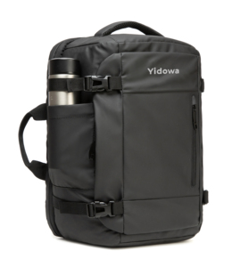 Mochila Expandible para Portátil de 35L para <span class=keywords><strong>Viajes</strong></span>, Aprobada para Vuelos como Equipaje de Mano, con Apertura Frontal de 3 Lados y Correa para Maleta - Product Image 2