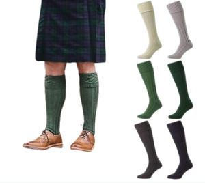 Best Design <b>Men</b> Kilts <b>Socks</b> Custom Logo & Colors Wool/Poly/Cotton Breathable Comfortable Online Sale - Product Image 6