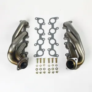 New Shorty Headers For Ford F150 11-14 FX2 FX4 XL XLT Lariat King 5.0L V8 Steel Exhaust Manifold For Car Engines