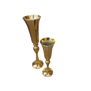 Hand Made Of Brass Cast Decorative Flower Pot Metal Flower <b>Vase</b> With Beautiful <b>Engraving</b> Design & Black & Gold Color Finished - Product Image 3