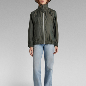 เสื้อแจ็คเก็ตกันลมผู้หญิงแบบสั่งทำพิเศษ คอตั้ง ซับในไนลอน แขนยาว ดีไซน์สำหรับฤดูหนาว สวมใส่สบายๆ เสื้อแจ็คเก็ตกันลมผู้หญิง - Product Image 4