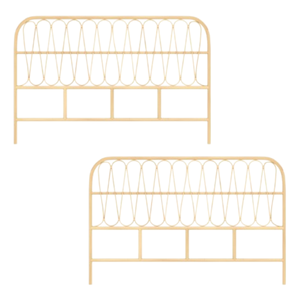 Cabecero de cama Lila, muebles de Villa para dormitorio de hotel, súper fácil de llevar, cabecero de cama de ratán natural, fábrica directa - Product Image 4