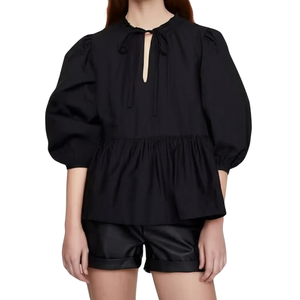 Ropa de moda de diseño elegante de verano para mujer, ajuste personalizado, tela sostenible, camisa lavable personalizable, rápido OEM ODM rápido - Product Image 2