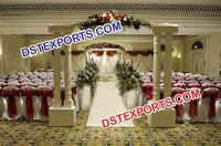 Décoration d'entrée d'événement de mariage occidental UK Unique Wedding Hall Welcome Gate for Entrance Grand Wedding Decor Welcome Gate USA