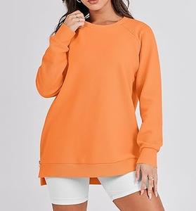 Nouveaux ensembles de vêtements d'hiver unisexes à manches longues en polaire de qualité supérieure, personnalisés avec un logo privé, couleur personnalisée, col rond, broderie - Product Image 5