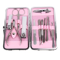 Kit de manucure 16 en 1 Kit de manucure professionnel en acier inoxydable