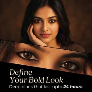 Eyeliner Kajal Naynam Day-Long, noir intense, gel liquide sans cyclosiloxane - Product Image 6