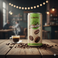 KOPI COKLAT VIETNAM 100% TERLARIS 250ml Kaleng Siap Minum Umur Simpan 24 Bulan