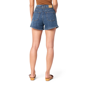 Shorts en jean d'été pour femmes à la mode Bouton Taille mi-haute Respirant Décontracté Grande taille Qualité supérieure - Product Image 4