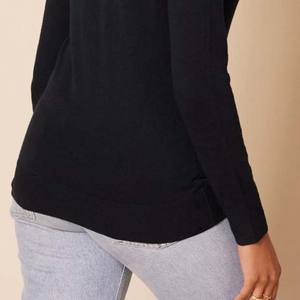 Suéter Cárdigan Abierto para Mujer, Otoño, con Botones, Cálido, Suave, de Punto Trenzado, con Capucha, Negro, Talla M - Product Image 6