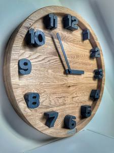 BEST CUSTOMIZED WOODEN WALL <b>CLOCK</b> FOR ELEGANT HOME DECOR <b>MODERN</b> Bamboo Body with Natural Rosh for Wedding Occasions - Product Image 3