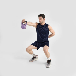 Custom Logo Gym Tank Top for Men Quick Dry Cotton/Spandex Plain <b>Vest</b> Plus Size Blank Sport Tank Top - Product Image 2