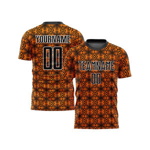 Kivotech Oem Service Nouveau maillot de football imprimé sublimé O-Neck Tissu de haute qualité Top Trending Soccer Jersey - Product Image 3