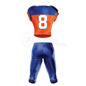 2025 Camiseta de fútbol americano superventas MOQ bajo uniforme de fútbol americano recién llegado uniforme de fútbol con nombre de equipo - Product Image 6