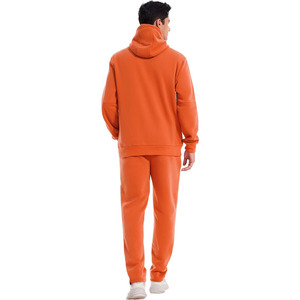 Logotipo personalizado invierno transpirable 100% algodón ligero chándal hombres diseño sólido ecológico a prueba de viento conjunto de talla grande hecho - Product Image 5