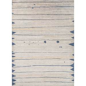 AKWL-1893 Large Area Hand Knotted Wool Rug Manifest Ivory <b>3D</b> Geometric for Home Living Room Hallway <b>Puzzle</b> Rectangle Design - Product Image 1