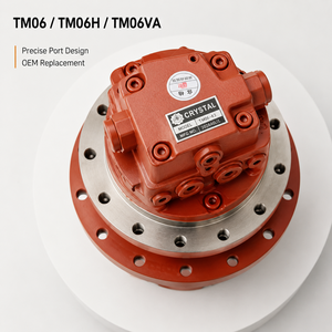 Komatsu 20T-60-00100 4443757 PC50 PC56 ZX60 TM06 GM06 Conjunto de Transmisión Final del Motor de Traslación: Piezas Hidráulicas de Traslación para Excavadora - Product Image 3