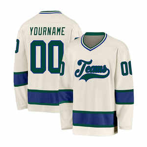 Jersey de hockey sobre hielo sublimado de alta calidad, diseños personalizados, logotipos y el mejor material personalizado, precio al por mayor barato en Pakistán - Product Image 1