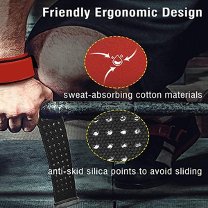 Bracelet de levage en cuir personnalisé avec logo personnalisé Fitness Gym Musculation Sangles d'entraînement - Product Image 3