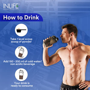 Complément alimentaire en poudre de malate de citrulline INLIFE 200g, emballage en pot HDPE - Certifié GMP, musculation - Product Image 5