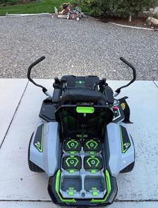 Cho <span class=keywords><strong>EGO</strong></span> zt4204l 42 Z6 không biến điện không dây tự hành cưỡi máy cắt <span class=keywords><strong>v</strong></span>ới bãi cỏ thông minh tính năng DIY lớp bao gồm cỏ - Product Image 4