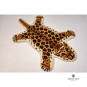 Fabricación india de alta calidad de alfombra con mechones de lana, alfombras antideslizantes para baño y sala de estar disponibles a un precio asequible - Product Image 6