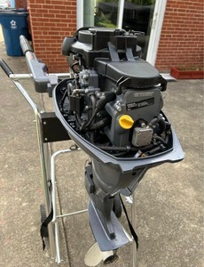 Moteur marin hors-bord 2004 Yam-aha 4 temps 15HP d'occasion 15, 20 et arbre extra long - Product Image 3