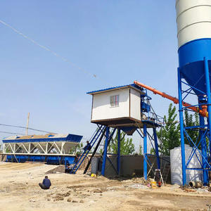 YILI 75m 3/saat tam otomatik bant konveyör hazır karışım beton harmanlama santrali satılık - Product Image 2