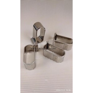 Anillos de Servilleta de Metal de Estilo Moderno, Accesorios de Cocina de Lujo para Bodas, Fiestas de Navidad u Cualquier Ocasión Especial - Product Image 4