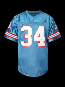 Maillot de nom d'équipe de Football en maille pour unisexe nouveauté sérigraphie personnalisée maillot de Football américain Boxy Fit pour adultes - Product Image 2