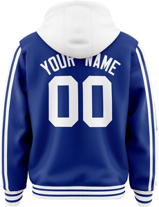 Sudadera con Capucha de Béisbol Universitaria Personalizada de Poliéster para Adultos Unisex, Jóvenes y Niños, con Nombre, Número y Logotipo Bordados, Cómoda - Product Image 2