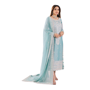 white christmas dresses Aisha Fatema - Celestial Blue Luxe - 1011 main image 0