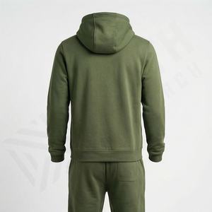 Conjunto Deportivo de 2 Piezas Personalizado y Económico para Hombre, Sudadera con Capucha, Informal, Transpirable, de Forro Polar, Ligero, Corte Regular, para Gimnasio - Product Image 2