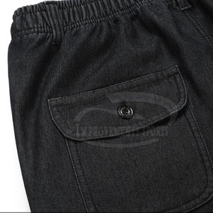 Jeans droits en polaire pour hommes coupe-vent et respirants pour la saison d'hiver, lavage moyen, vente en ligne, vente en gros personnalisée - Product Image 5