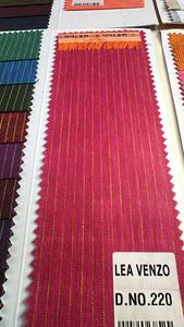 100% Pure Linen Striped Shirting <b>Fabric</b> for Men's Summer Shirts Lightweight Breathable Soft Natural Material Yarn Dyed Pattern - Product Image 3