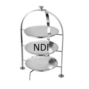 ชั้นวางเค้กผลไม้ปรับแต่งได้ทำด้วยมือปรับแต่งได้ใช้กับโต๊ะทานอาหารค่ำทำจากอลูมิเนียมเป็นมิตรต่อสิ่งแวดล้อม - Product Image 6