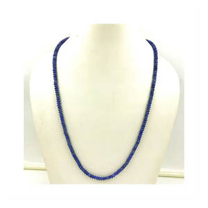 Suministro a granel de cuentas de zafiro, cuentas de cuerda, lo mejor para mujer, collar, joyería - Product Image 4