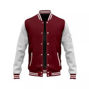 Prêt à Expédier Unisexe Bas quantité minimale de commande Personnalisé pour Varsity Letterman Veste En Gros Meilleur Style De Mode OEM Respirant Pas Cher Prix - Product Image 3